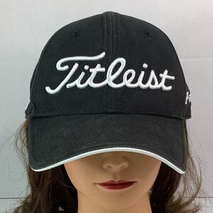 Titleist Men's Golf Cap Pro-V1 Foot Joy  Outdoor Sportswear One Size Fit Black